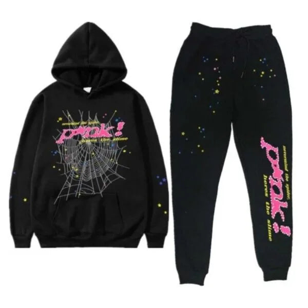 Sp5der tracksuit set.